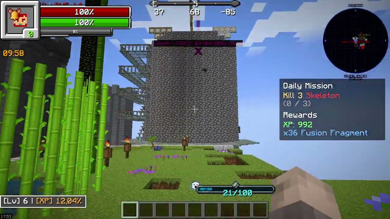 sky factory dreams to reality ep 17 power potato silo