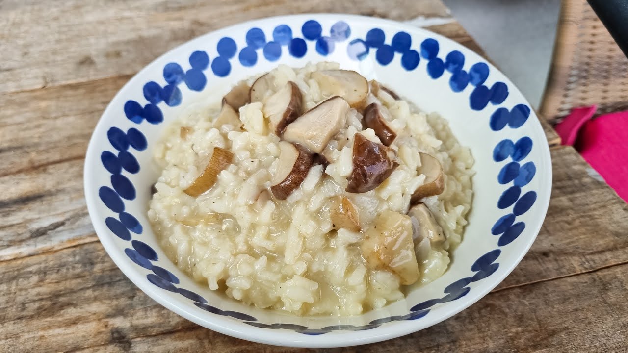 Kremasti rižoto s vrganjima - Recept