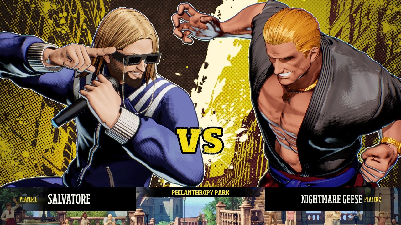 FATAL FURY City of the Wolves – Salvatore Ganacci VS Nightmare Geese