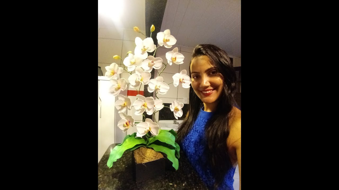 Orquídea sem frisador - Parte 2