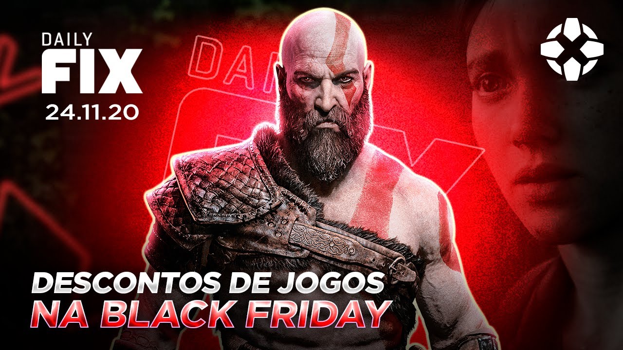 DESCONTOS DE BLACK FRIDAY EM ACESS&Oacute;RIOS E JOGOS DE PS4 - Daily Fix