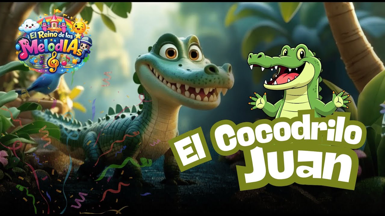 El Cocodrilo Juan - El Reino de las MelodIAs (Video Oficial)