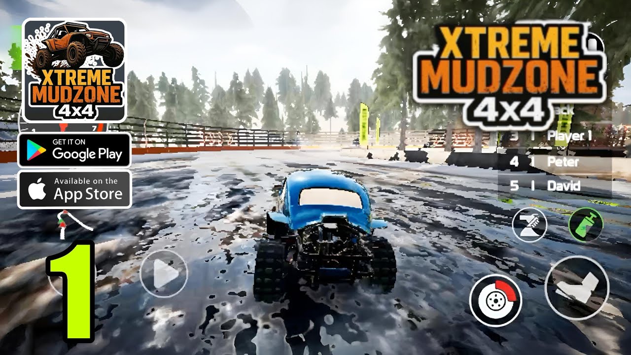 Offroad : Xtreme MudZone 4x4 Gameplay (Android, iOS)