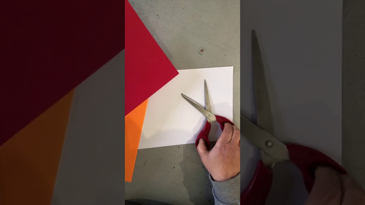 Découper des bandes pour faire un quadrillage