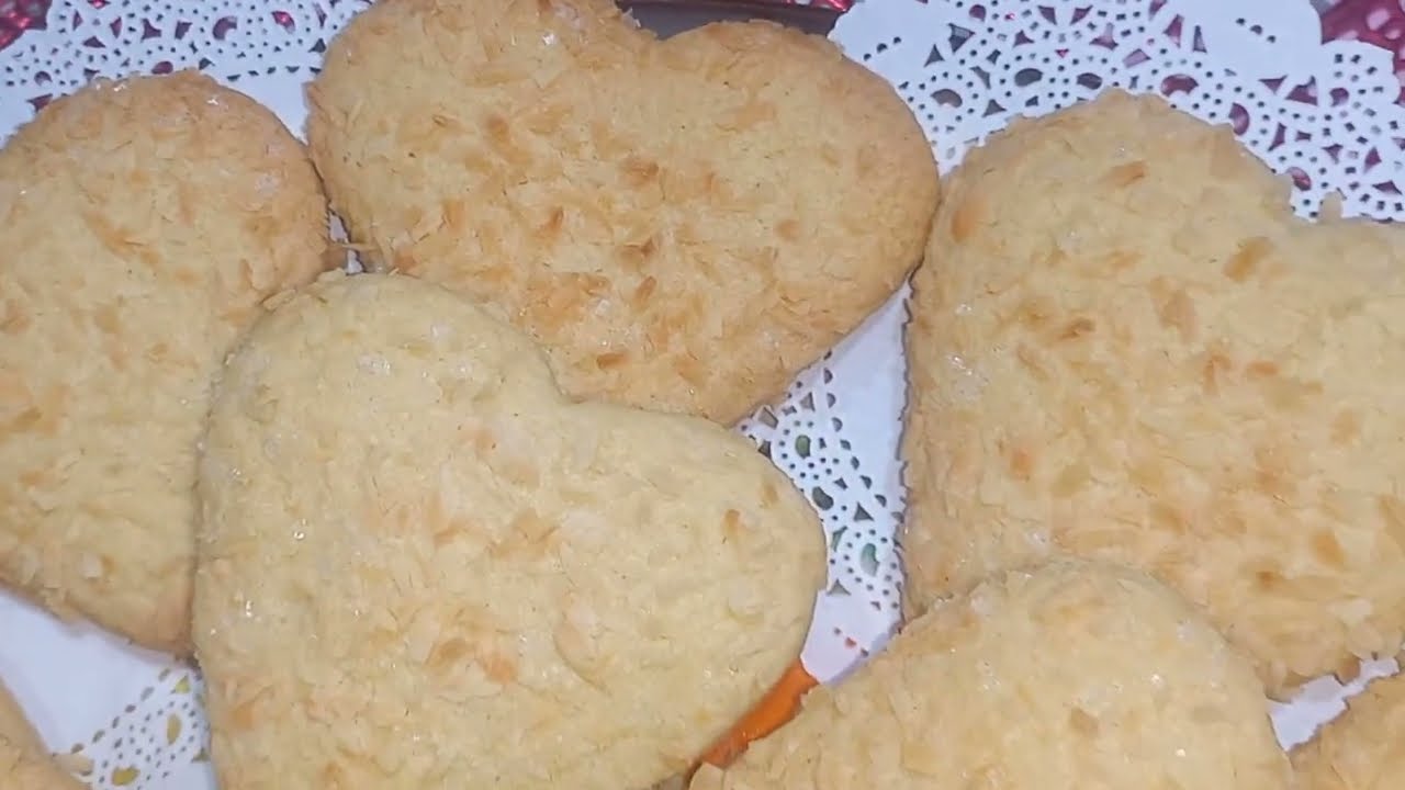 بسكويت الزبدة بجوز الهند