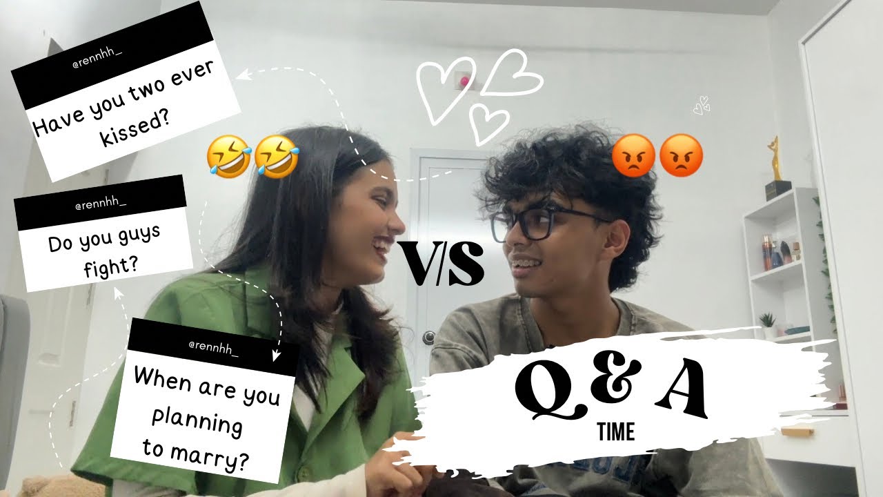 അവസാനം Aalib സംസാരിച്ചു😂😂| QnA with Aalib and Rena