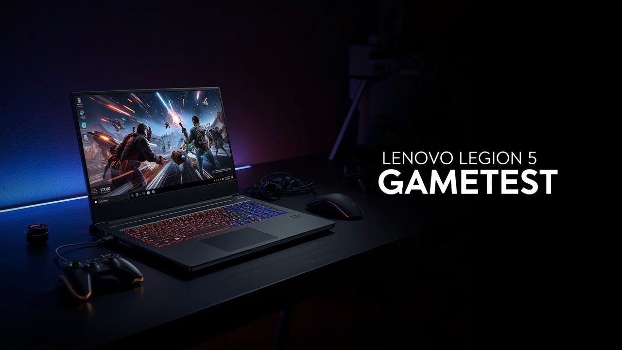 Lenovo Legion 5 Gaming Test | i7-13650HX + RTX 4060 | 5 Games Tested |