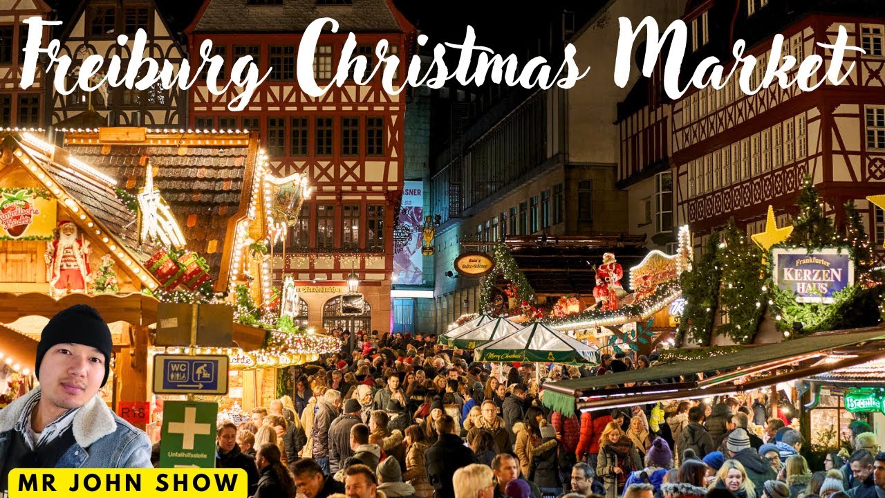 Christmas Market in Freiburg – First Look at Germany's Festive Holiday Celebration!