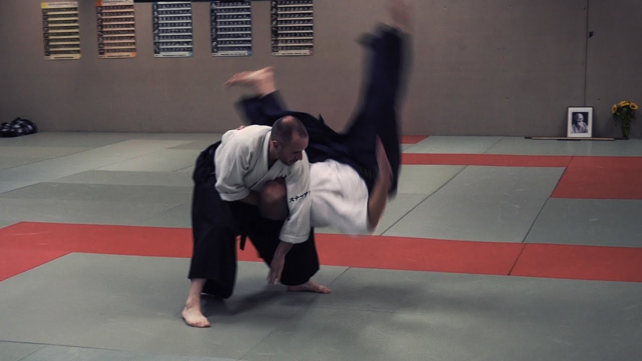 Aikido: Stephane GOFFIN working on Kotegaeshi