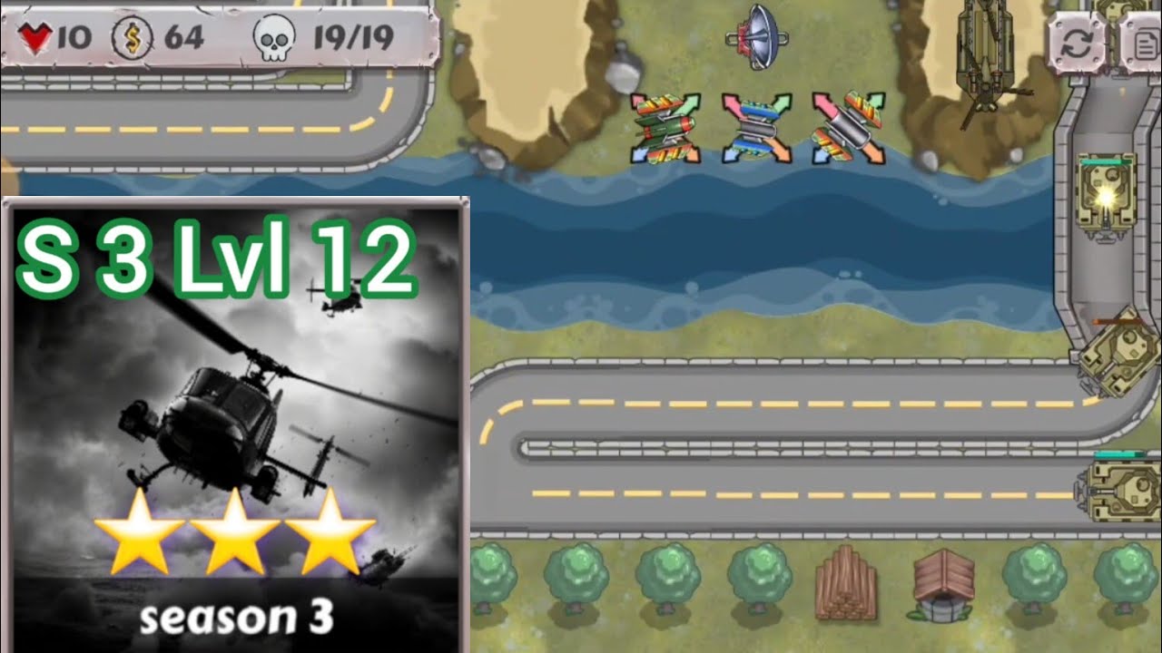 Battle Strategy: Tower Defense (2024) // Season 3 Level 12 ⭐⭐⭐