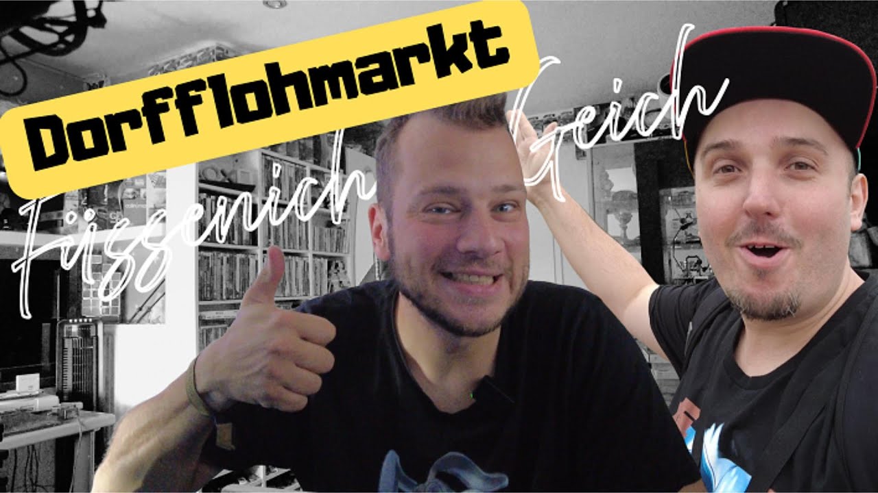 Dorfflohmarkt in Füssenich & Geich - Gamecollector on Tour - Fernab seines Reviers - mit Tonygoku