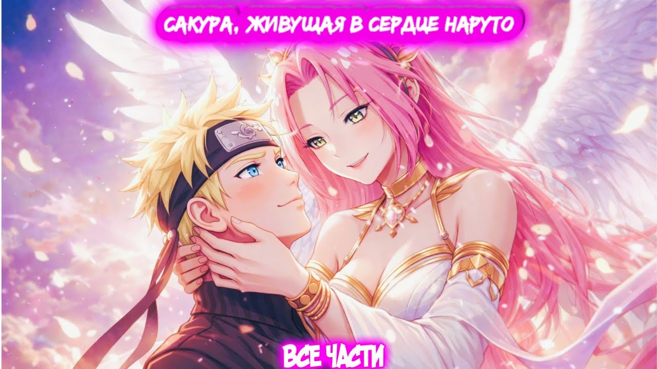 Сакура, живущая в сердце Наруто || Все части || Наруто Альтернативный Сюжет || НаруСаку