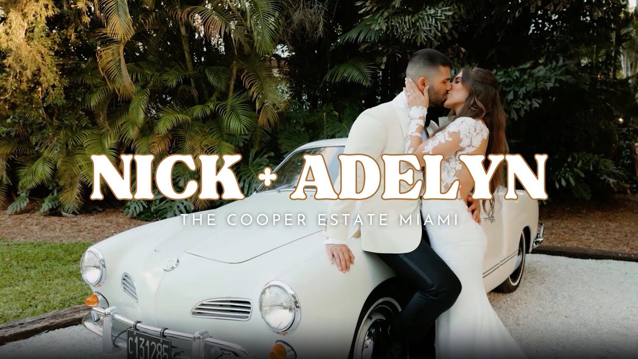 The Beautiful Wedding Film Of Nick + Adelyn @ The Cooper Estate Miami