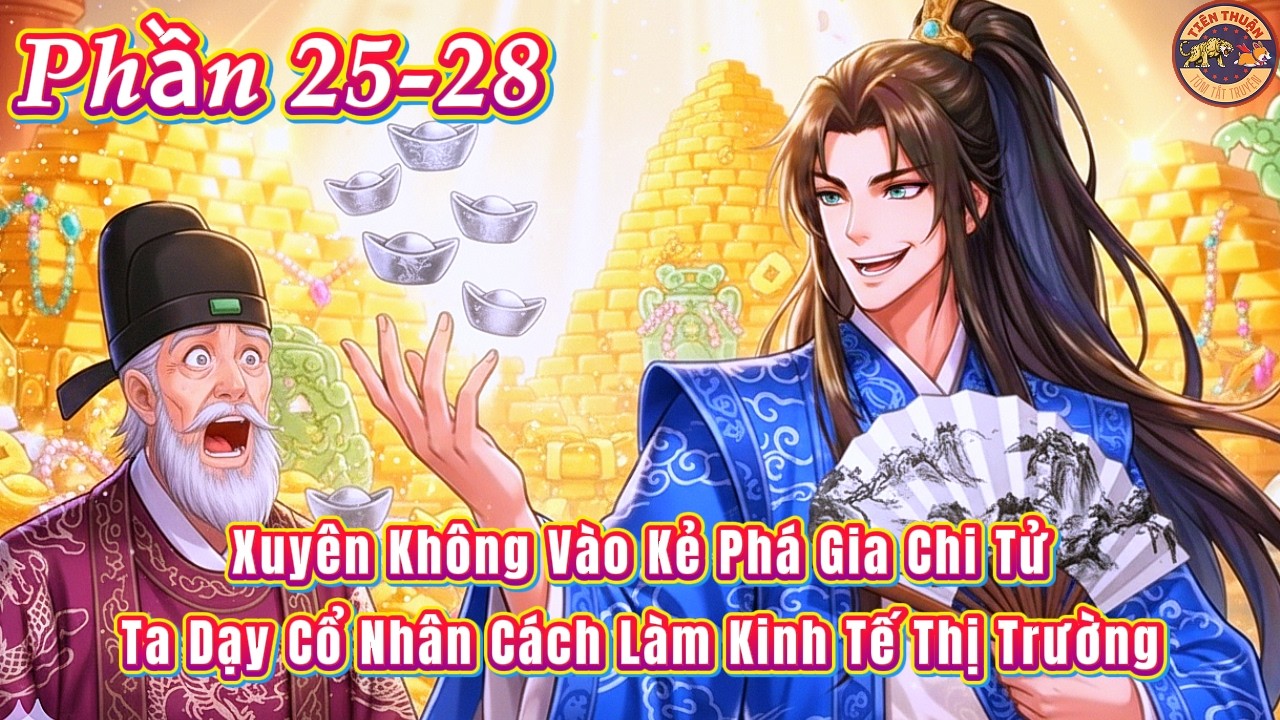 Phần 25-28 | Xuyên không vào kẻ phá gia chi tử ta dạy cổ nhân cách làm kinh tế thị trường