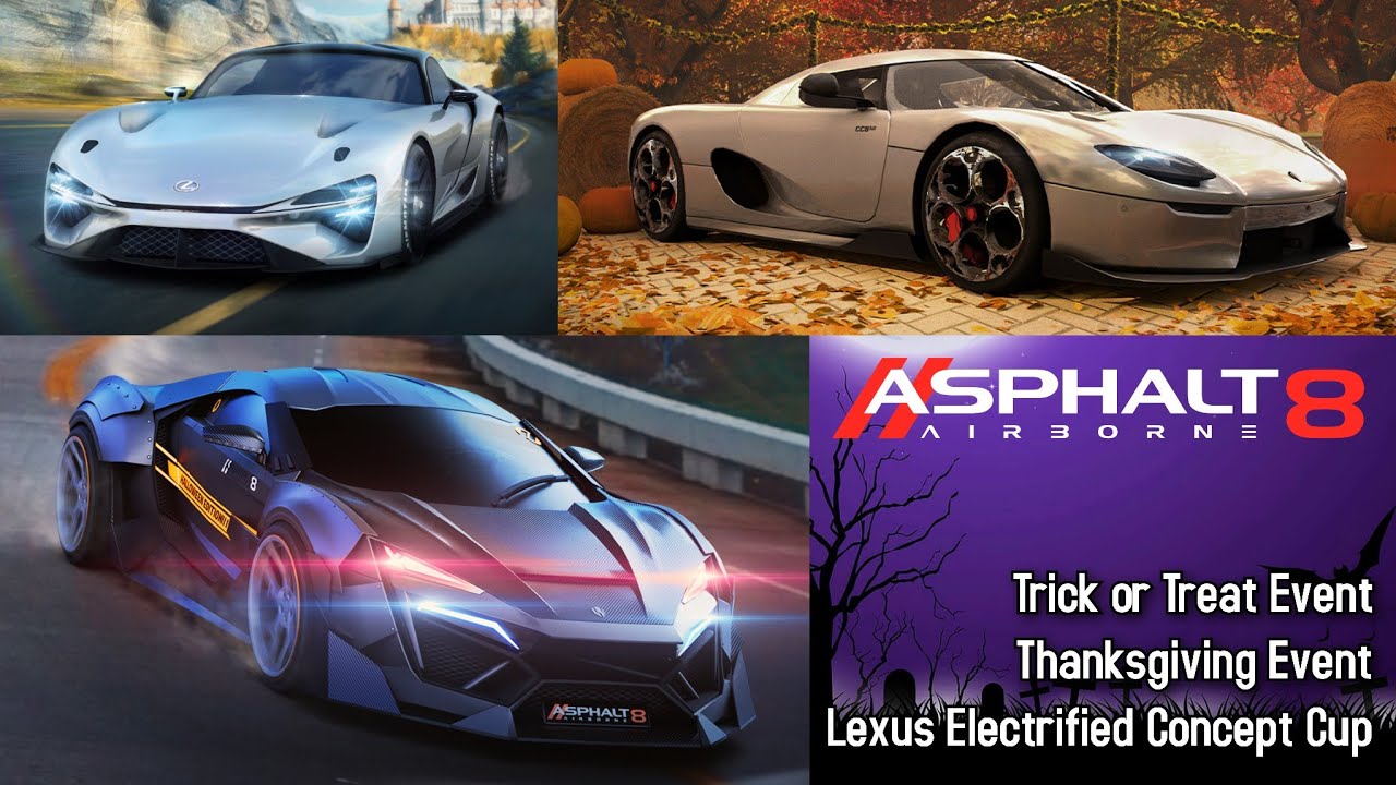Ctrl+C Ctrl+V События мародёров | Asphalt 8: На взлёт / Специальные мероприятия «Сладость или гад...