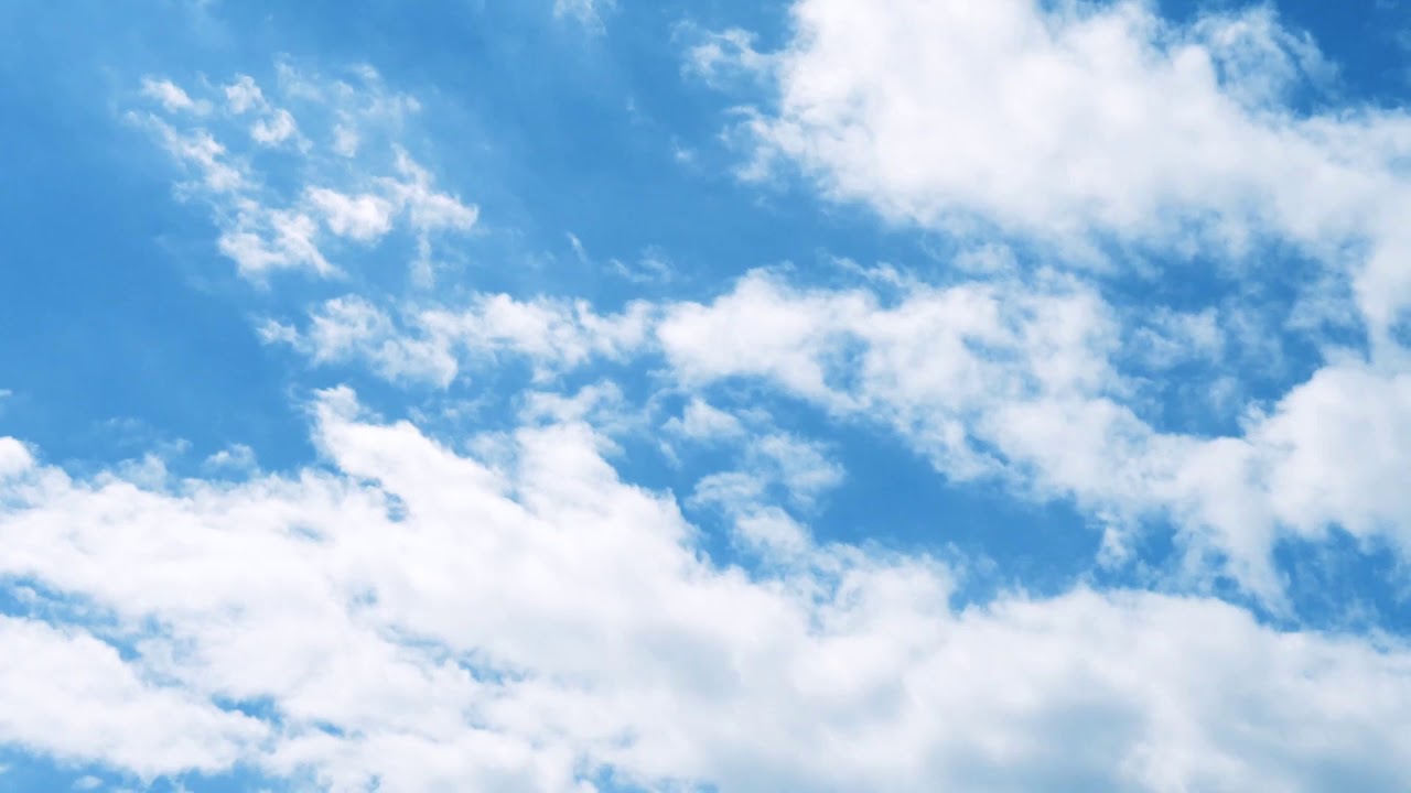 Ciel nuageux - Clip Vid&eacute;o Libre de Droit