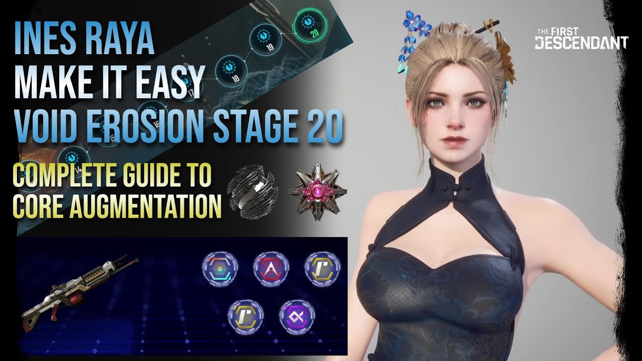 Ines in Void Erosion Stage 20 - Complete Guide - The First Descendant
