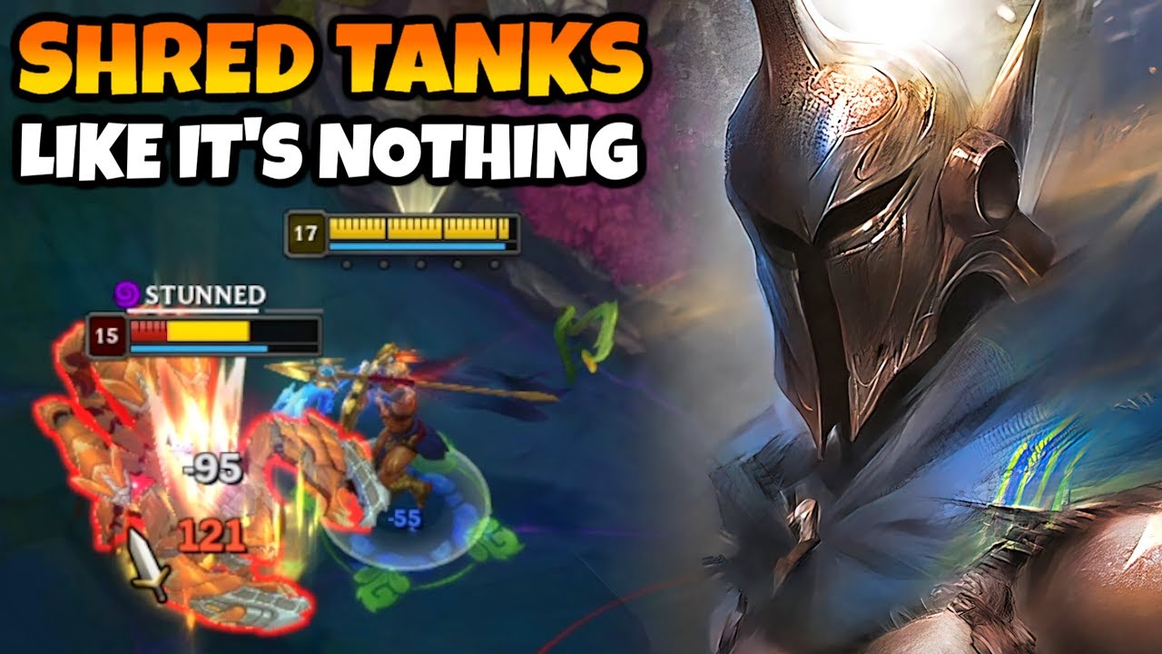 Pantheon Top doesn't just one-tap squishies, he does it to tanks too