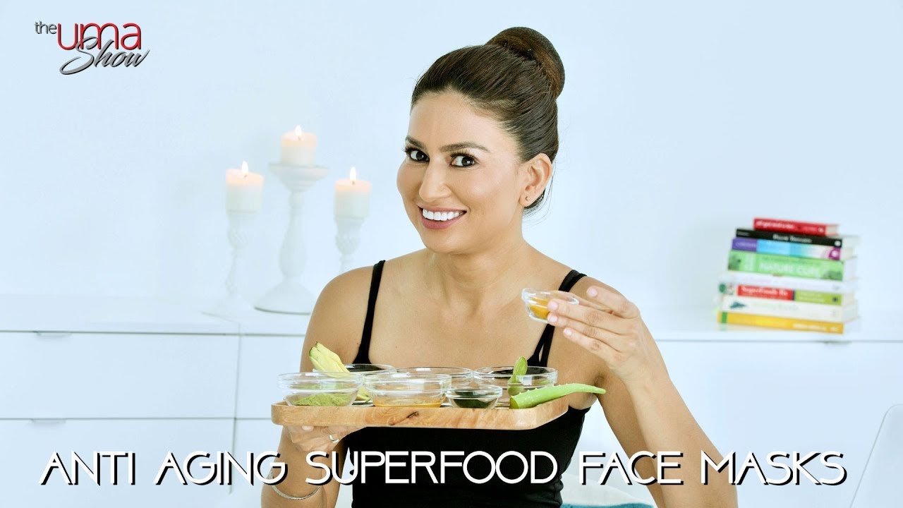 Anti Aging Superfood Face masks