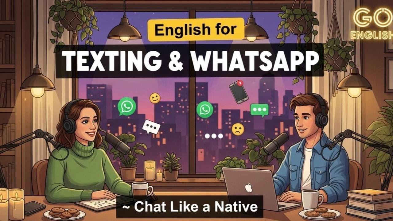 English for Texting & WhatsApp 📱 | Chat Like a Native | Modern Messaging Vocabulary