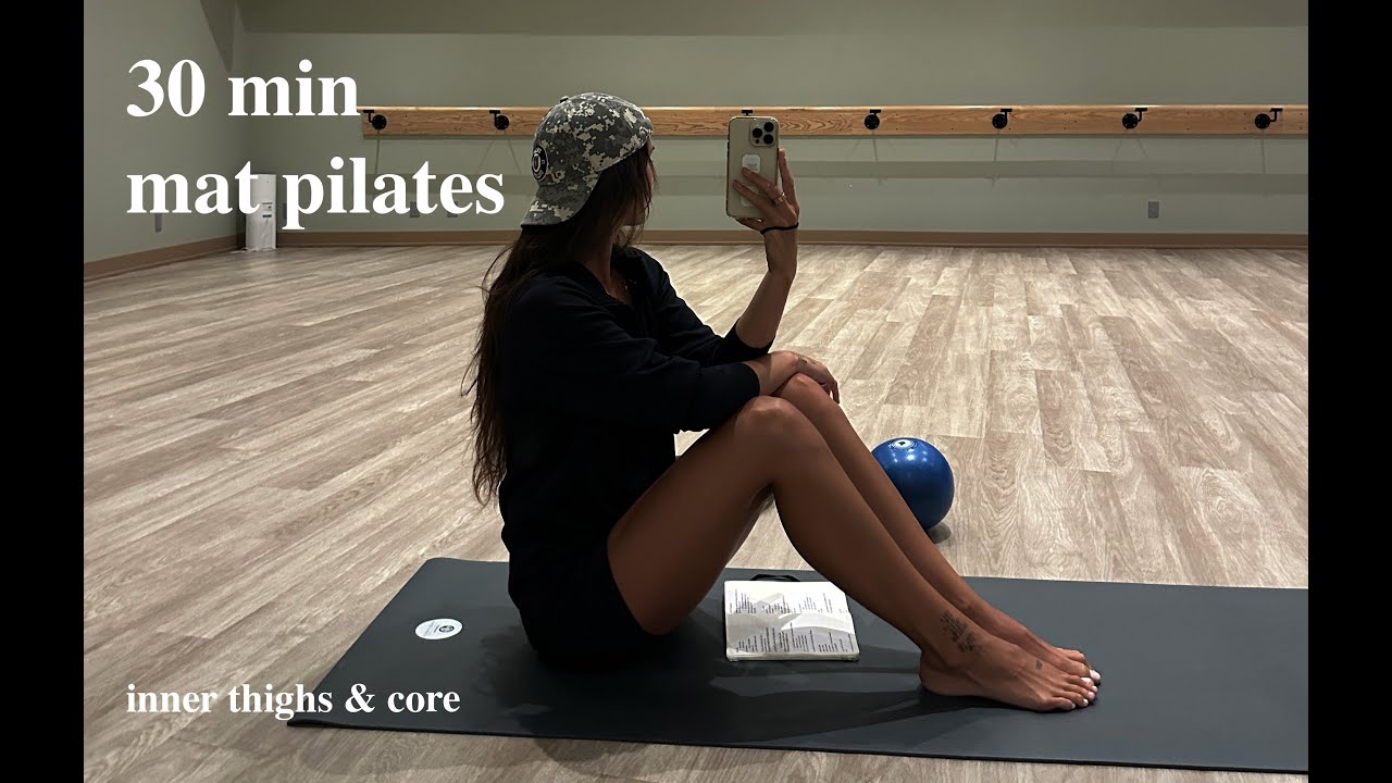 30 MINUTE INNER THIGHS & CORE  I  MAT PILATES  I  NO EQUIPMENT