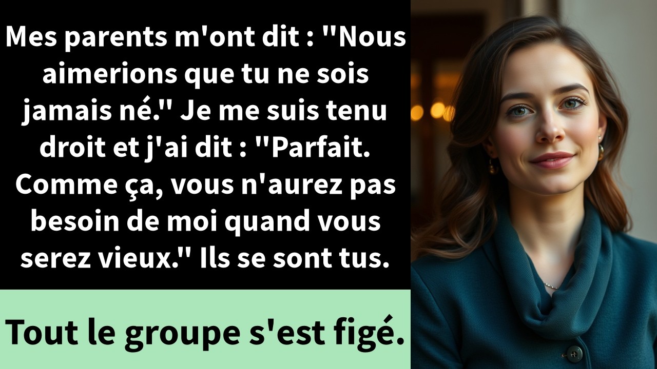 Mes parents m'ont dit : 