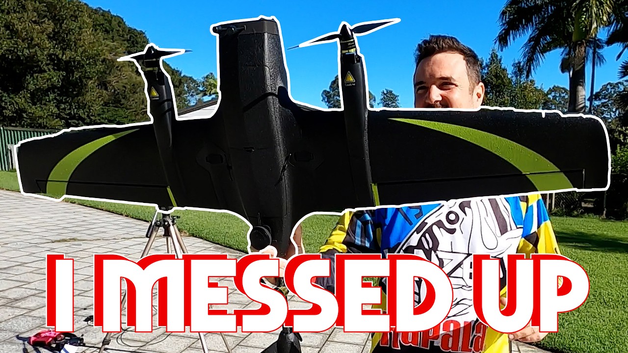 I'M SORRY - VTOL DRONE NIGHTMARE!!
