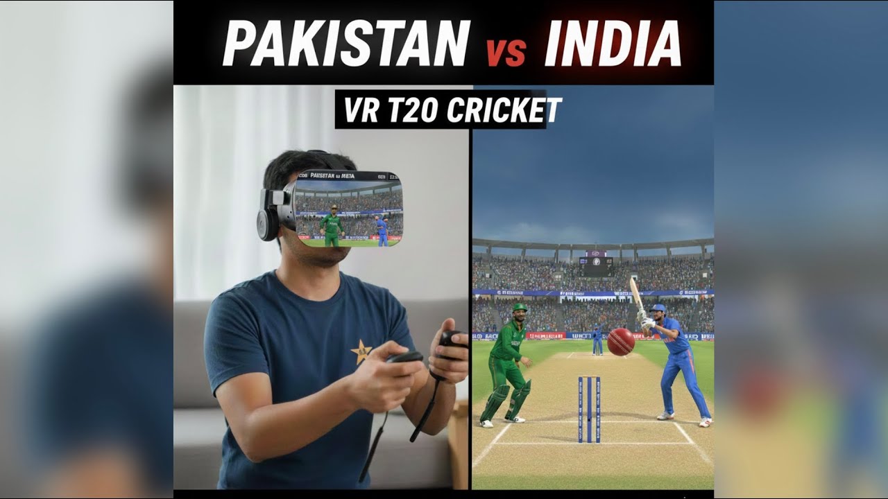 Pakistan Vs India | T20 Cricket | Vr cricket | IB cricket | Meta Quest 3 #cricket #vrgames #t20 