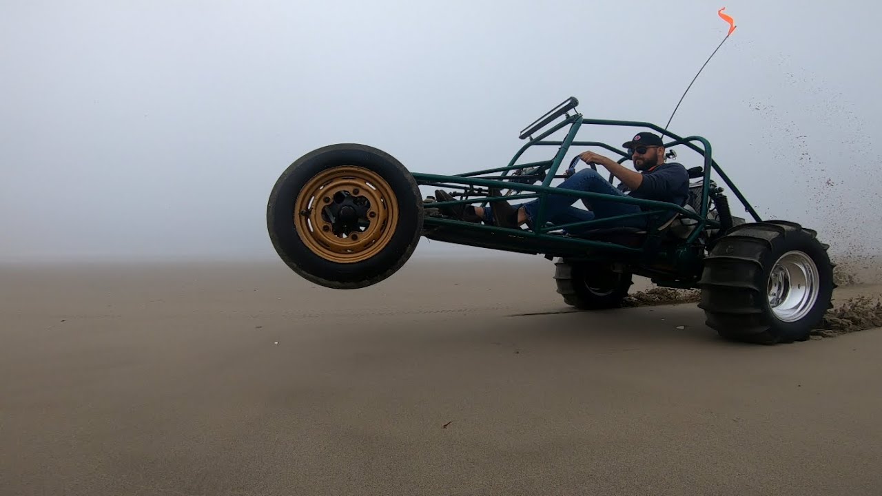 First Drive On The Toyota Sandrail!