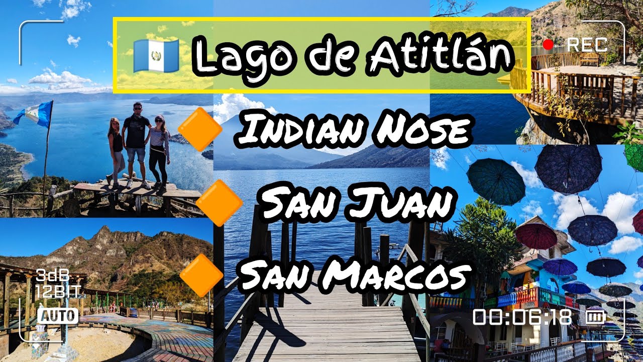 🇬🇹#35 Lago de Atitlán - Indian Nosé & San Juan & San Marcos La Laguna (Gwatemala 2024)