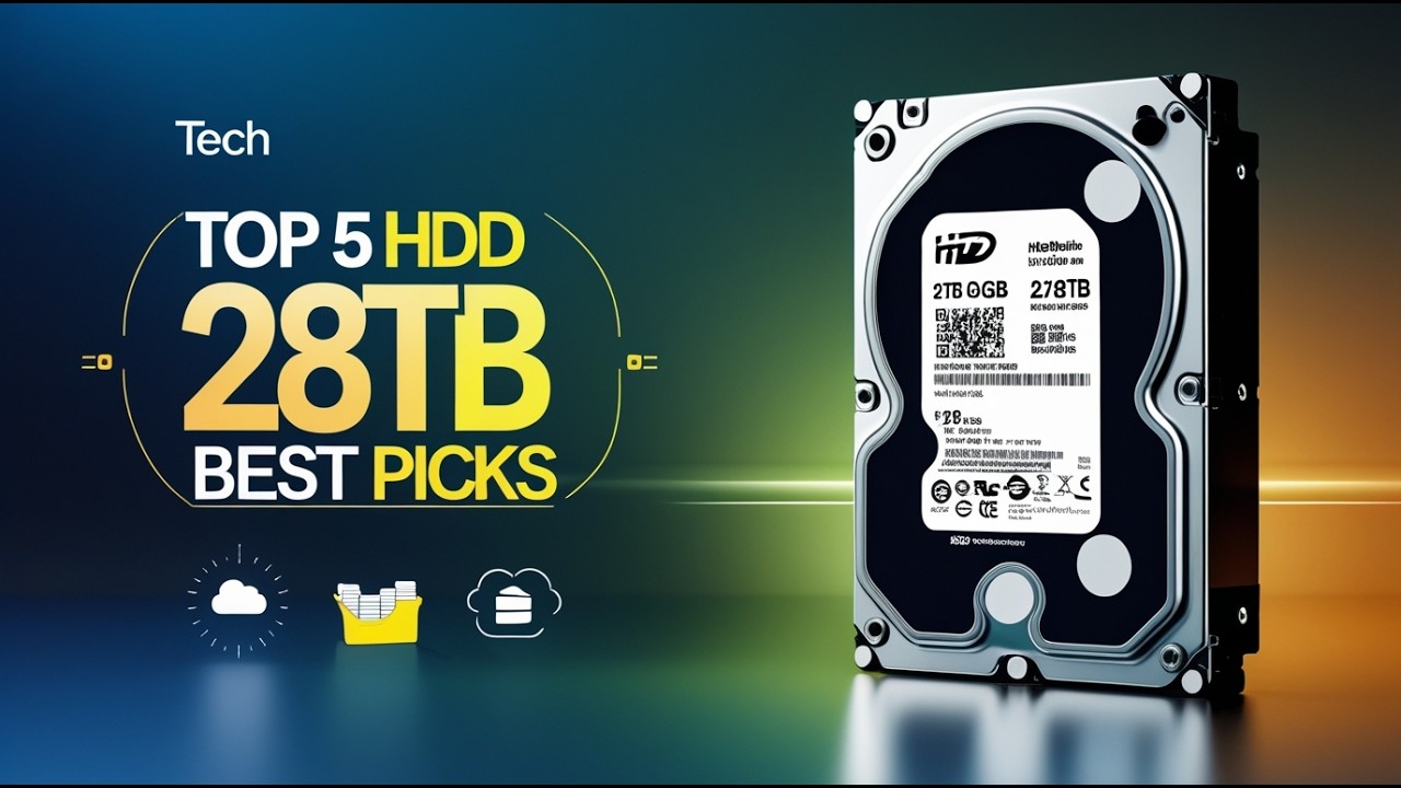 Top 5 Best 28TB Internal Hard Drives HDD (Massive Storage 2026)