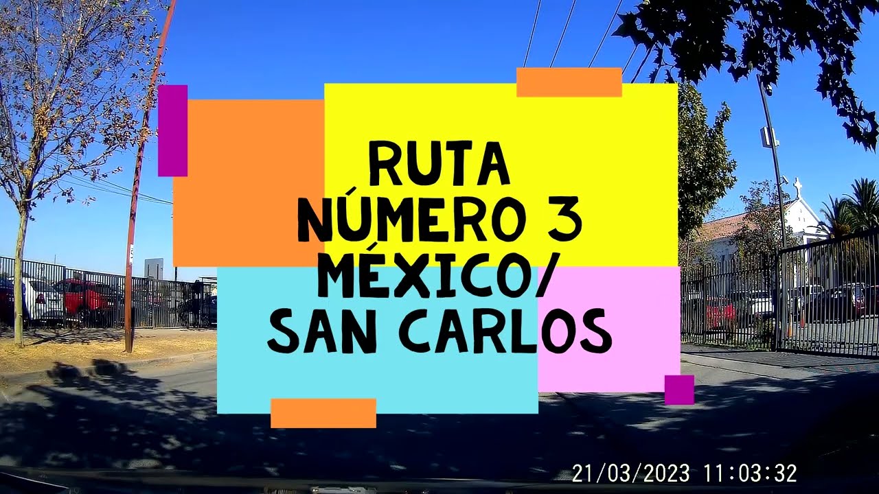 Ruta Municipal Nro.3 Pte. Alto (Mexico/San Carlos)