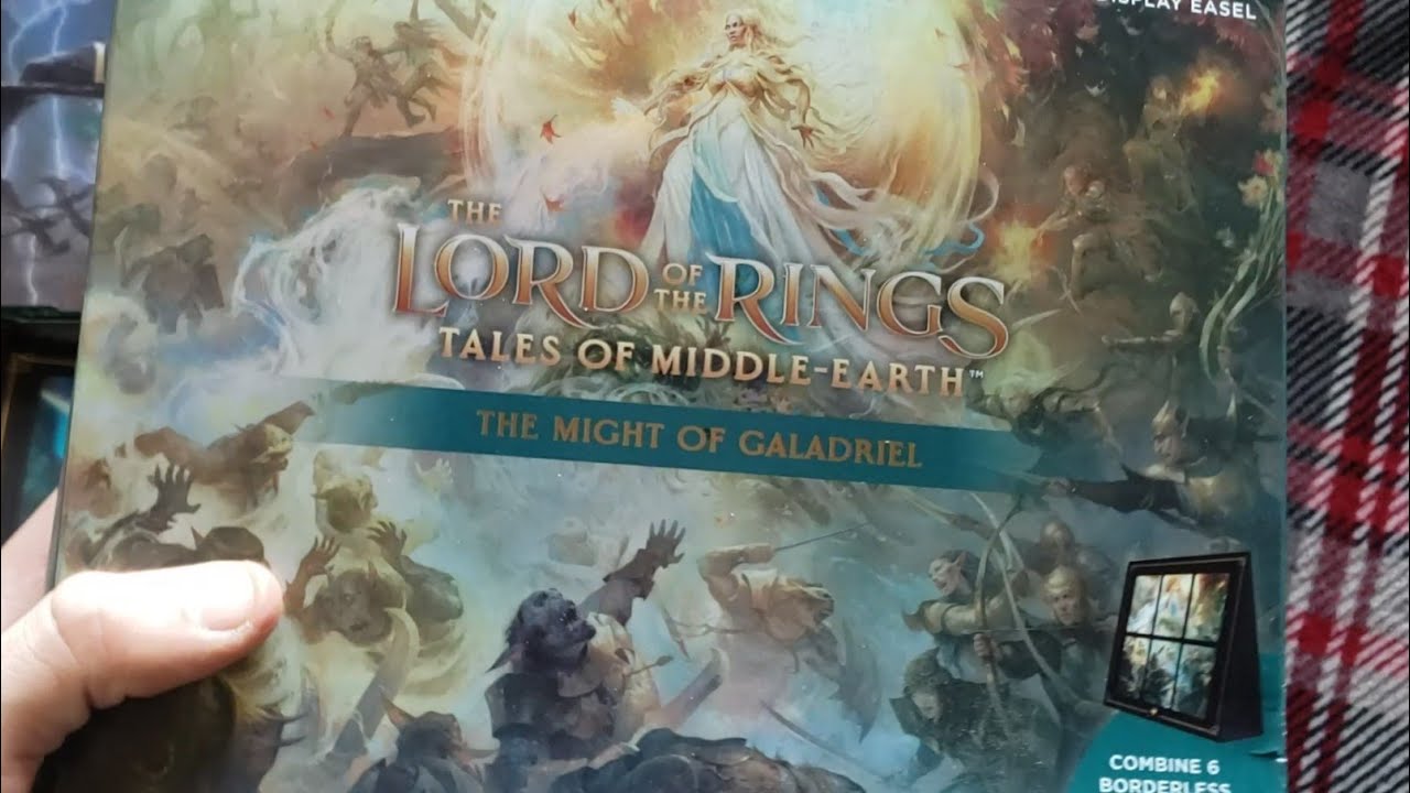 Magic The Gathering Lord of the Rings The Might Of Galadriel Scene Box