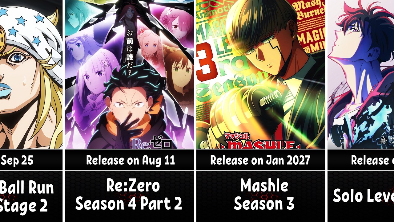 All Upcoming Anime Sequels in 2026-2027