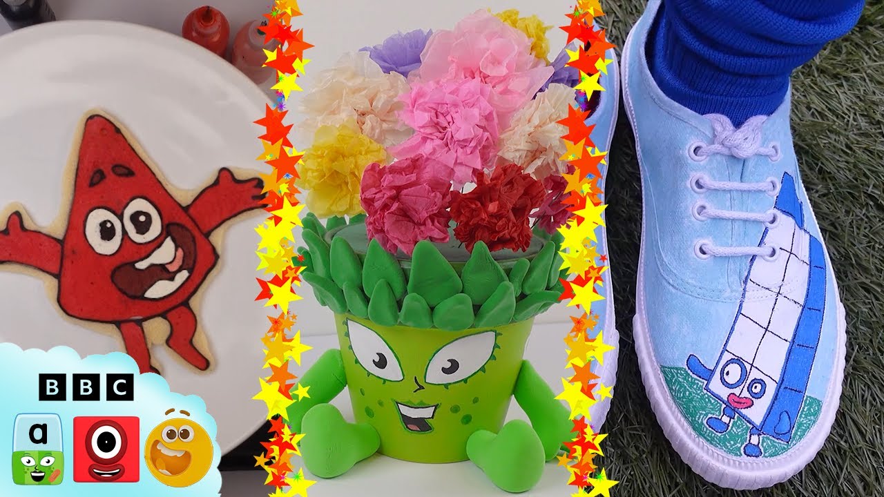 Summer Crafts Special! | Learn to Read, Count & Learn Colours | @Blocks-Universe