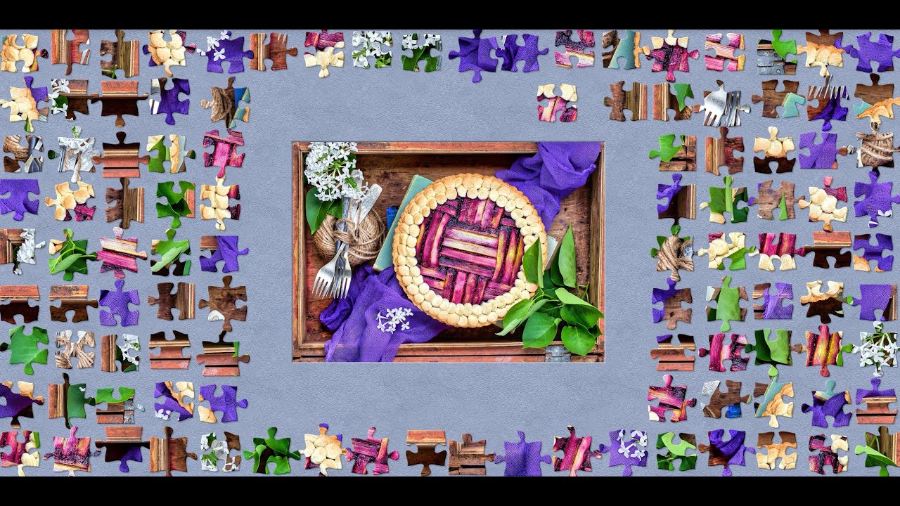 Rhubarb Pie Jigsaw Puzzle