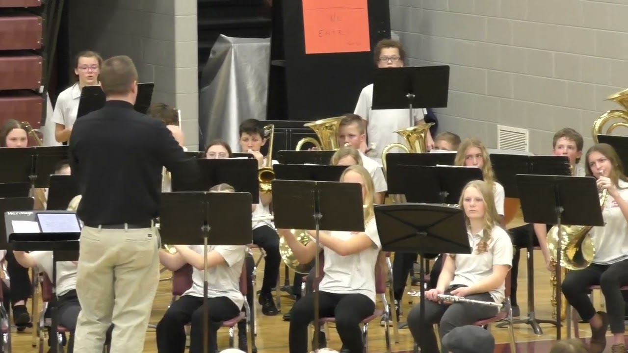 2025-26 Winter Band and Choir Concert 6th - 8th Grade Band