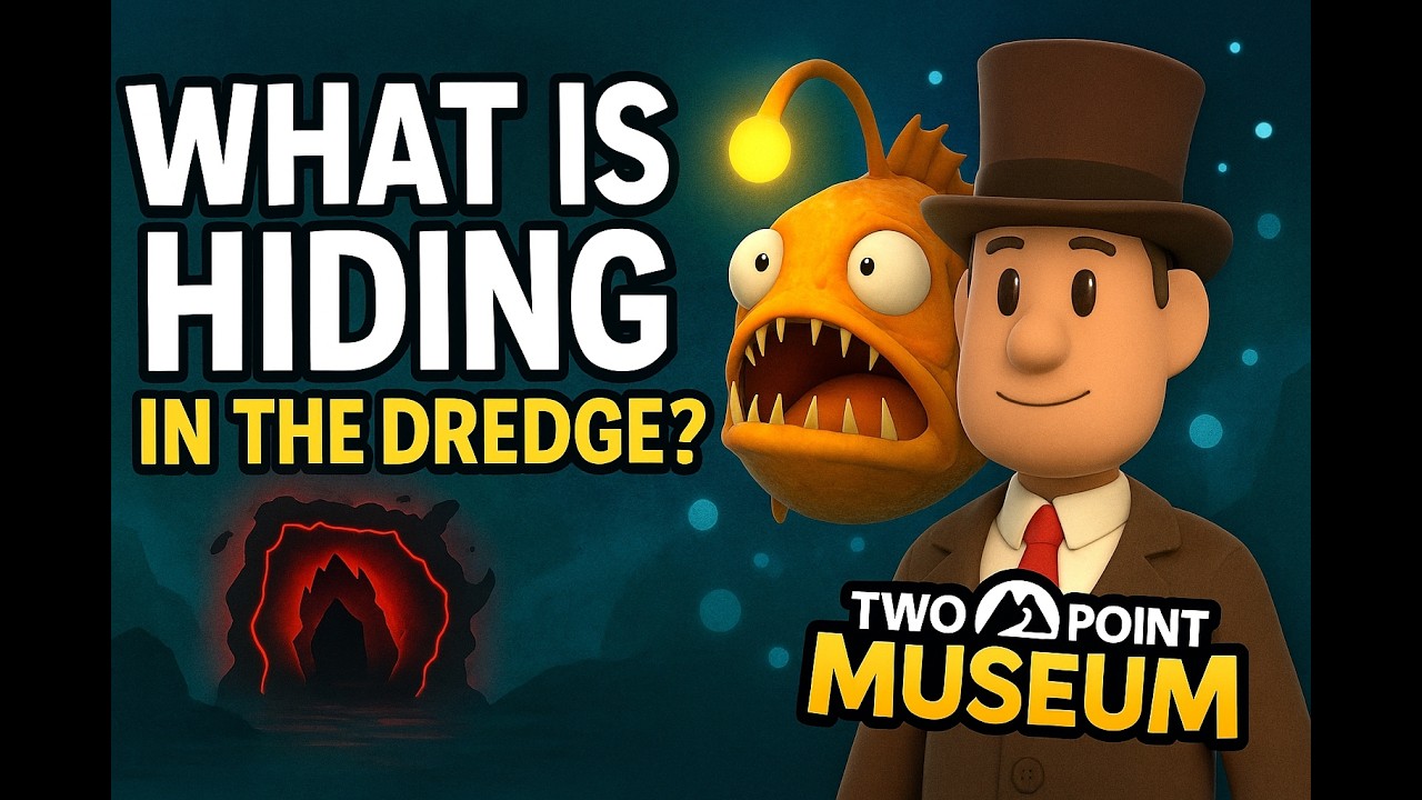 What Is Hiding in The Dredge?  Two Point Museum DREDGE Crossover Gameplay