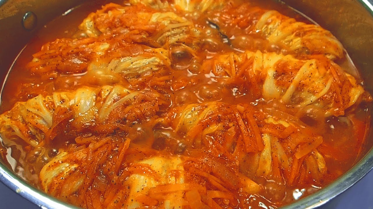 Голубцы домашние из пекинской капусты. Очень вкусно.
