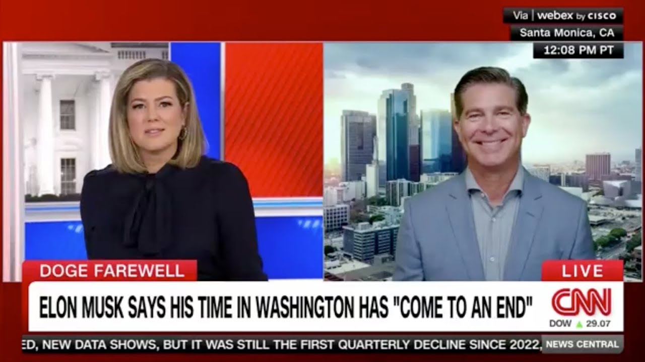 CNN: Ross Gerber - Elon's Leaving DOGE