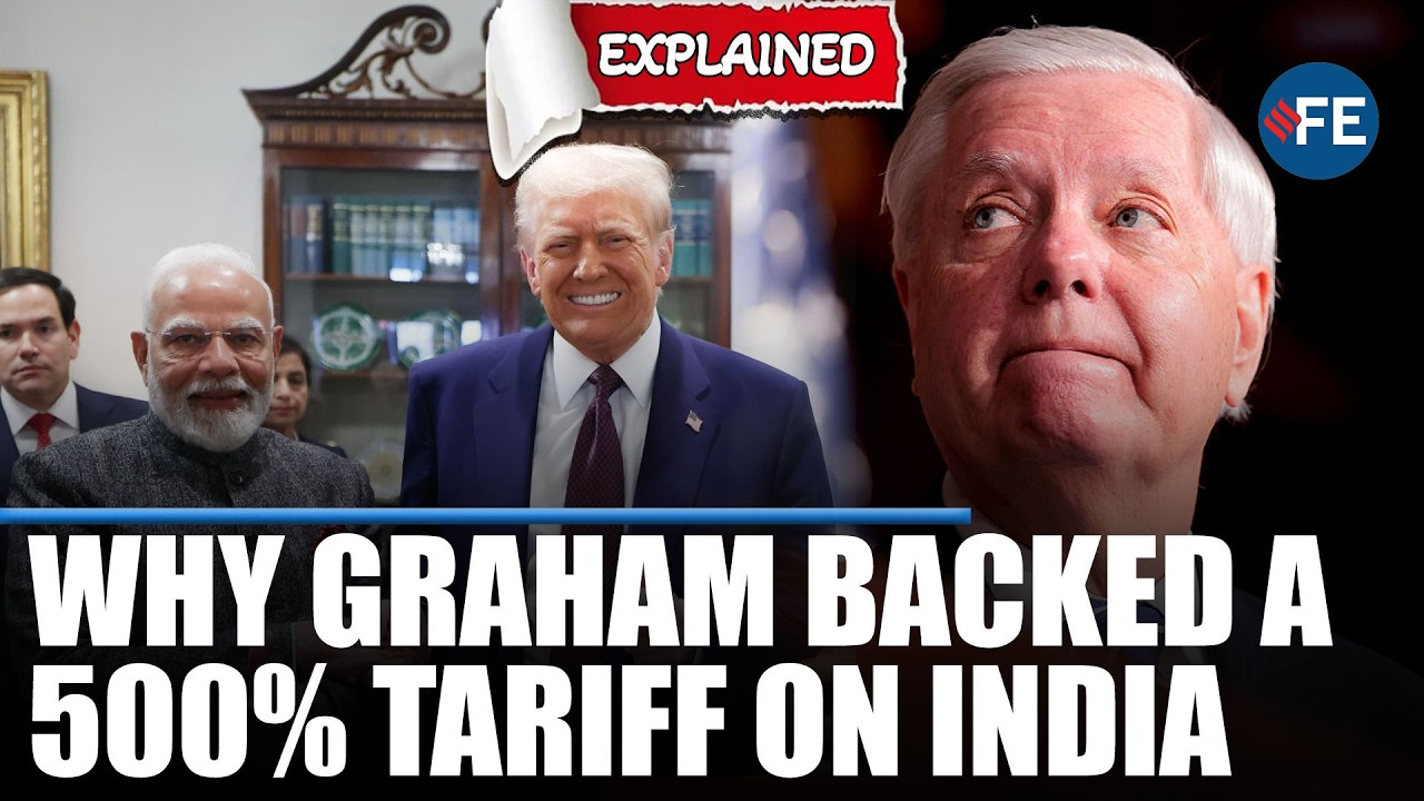 Why Lindsey Graham Backed A 500% India Tariff Before His Sudden Death  | World News