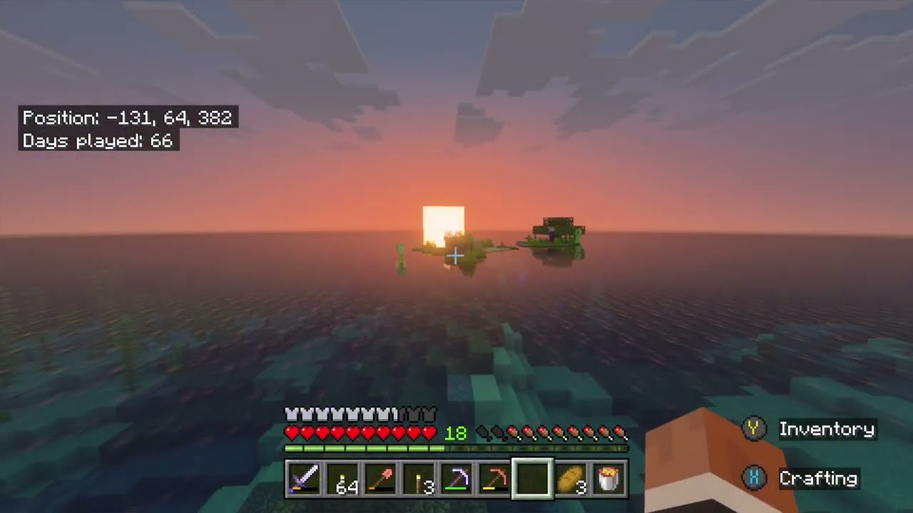 Silent Minecraft Survival | Day 66 – No Beehive Still :(  (No Commentary)