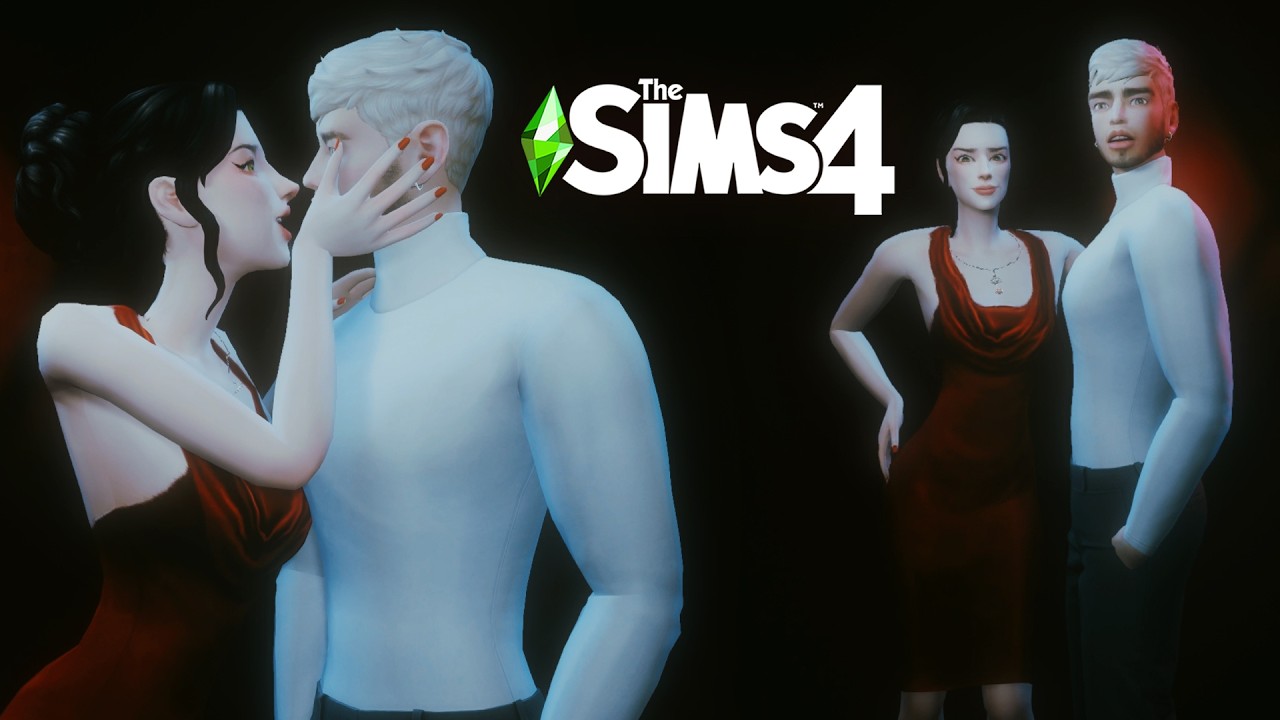 Разговоры и поцелуи пары | Анимации Симс 4 | The Sims 4