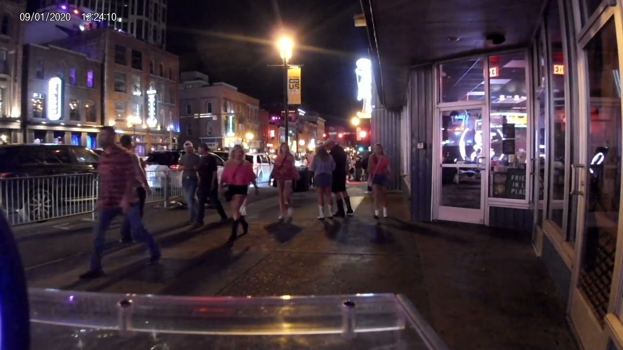 Music City Cannabis Carts  Go Pro on Nashville Broadway 2022 Take3