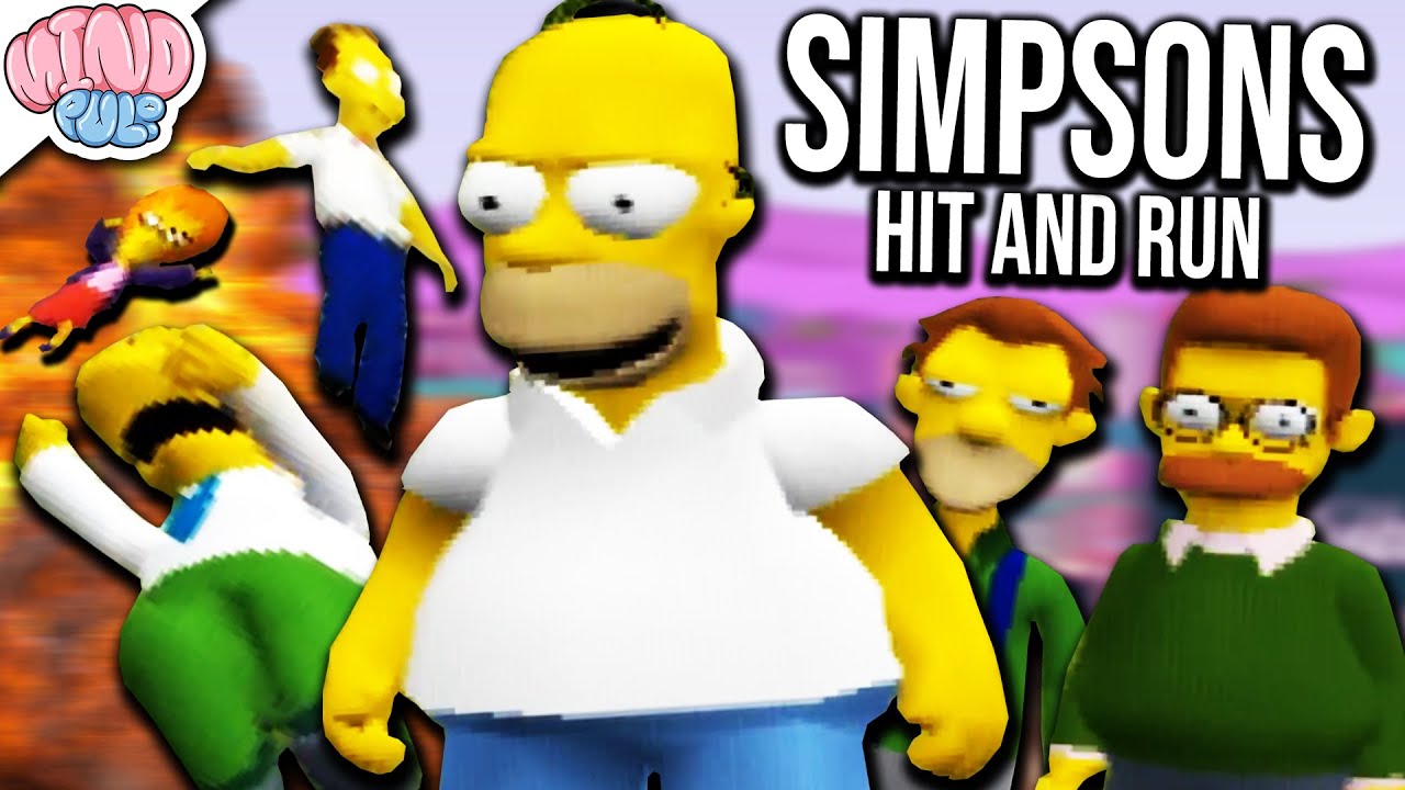 Simpsons Hit and Run for PS2 except nobody is safe