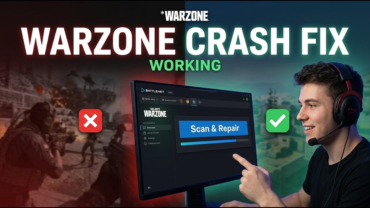 Fix Call of Duty Warzone Crashing Issues Full Tutorial
