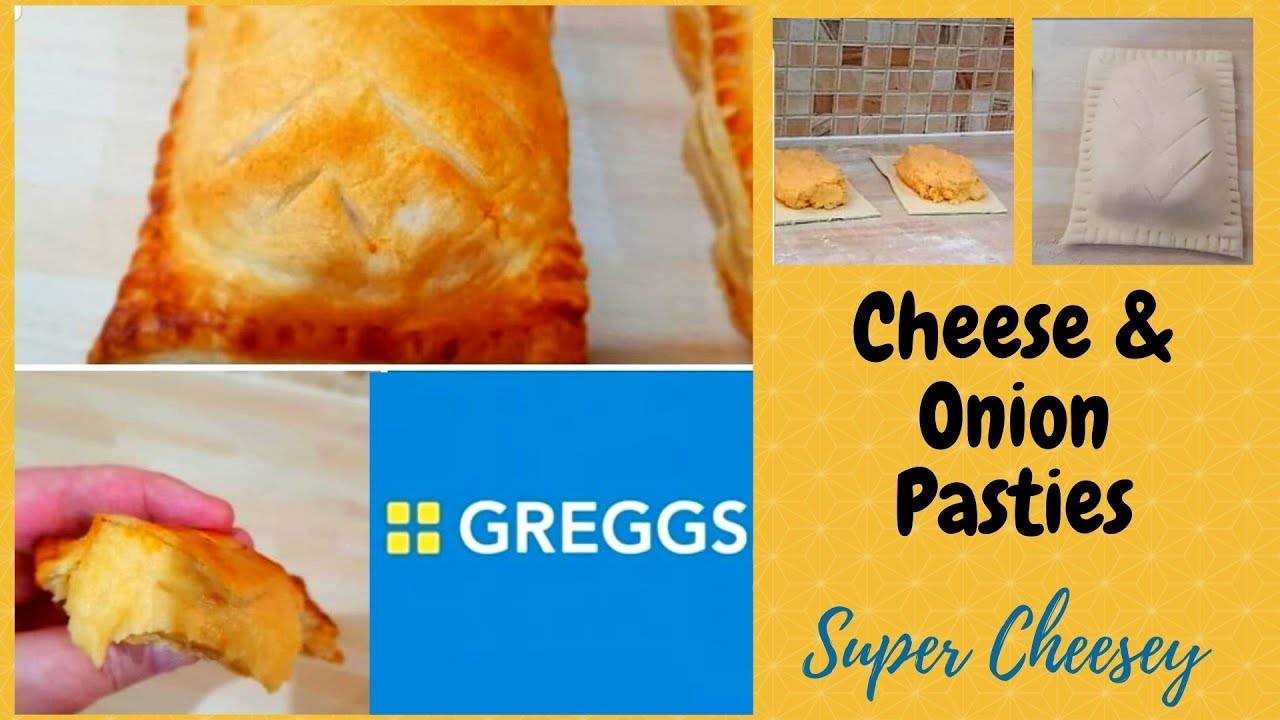 Cheese and Onion Pasty Recipe - Greggs Cheese and Onion Bake Dupe