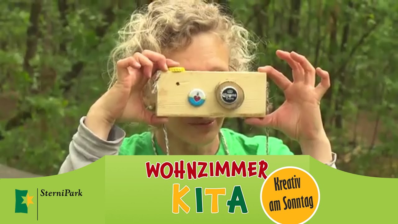 Familienspaß am Sonntag: Tine baut einen Fotoapparat