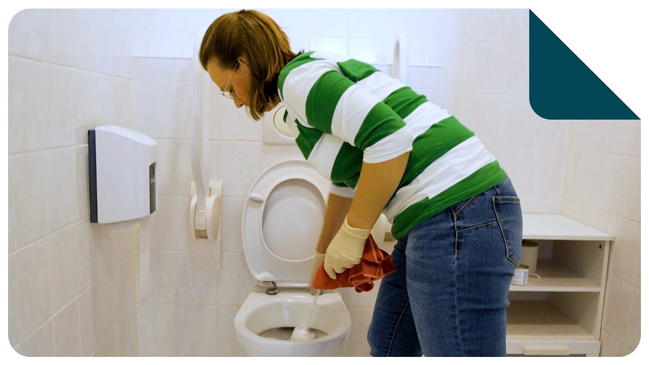 Toiletruimte schoonmaken
