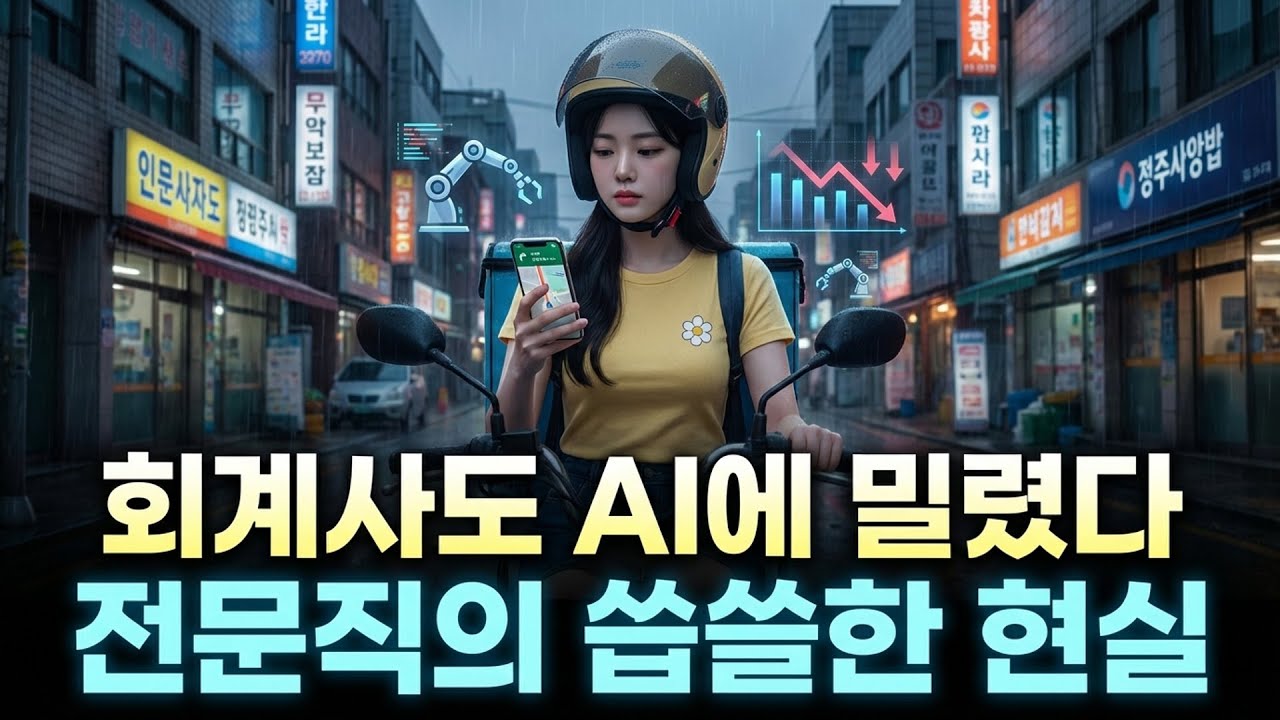 회계사가 배달 뛰는 세상, AI의 진짜 목표는?